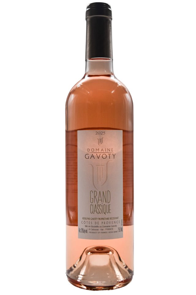 Bottle of Domaine Gavoty Cotes de Provence Grand Classique Rose 2025-Rosé Wine-Flatiron SF