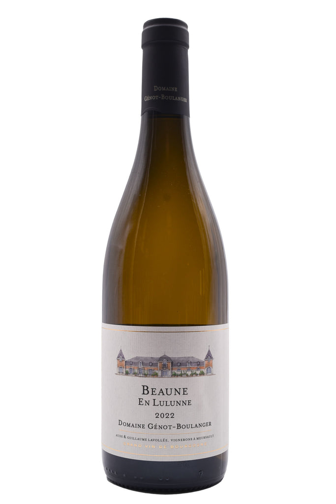 Bottle of Domaine Genot-Boulanger Beaune En Lulunne Blanc 2022-White Wine-Flatiron SF