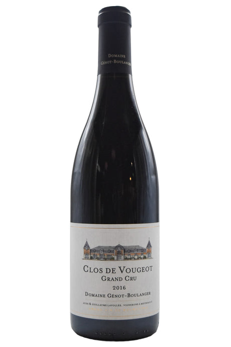 Bottle of Domaine Genot-Boulanger Clos Vougeot 2016-Red Wine-Flatiron SF