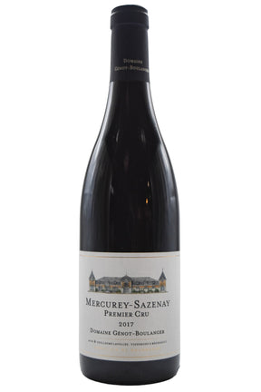 Bottle of Domaine Genot-Boulanger Mercurey 1er Cru En Sazenay 2017-Red Wine-Flatiron SF