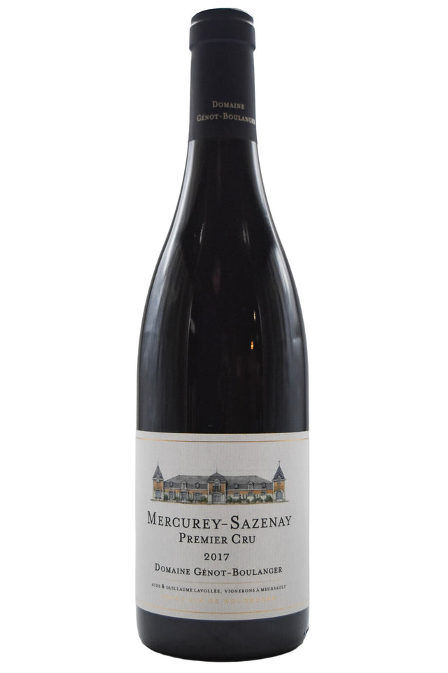Bottle of Domaine Genot-Boulanger Mercurey 1er Cru En Sazenay 2017-Red Wine-Flatiron SF