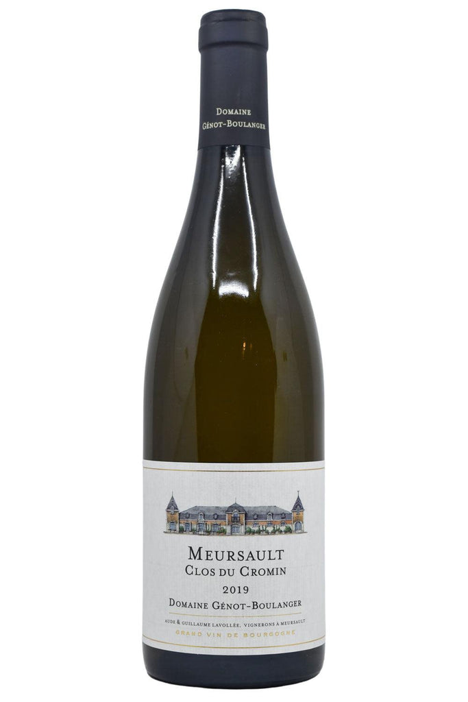 Bottle of Domaine Genot-Boulanger Meursault Clos du Cromin 2019-Red Wine-Flatiron SF