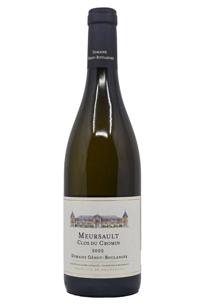 Bottle of Domaine Genot-Boulanger Meursault Clos du Cromin 2022-White Wine-Flatiron SF