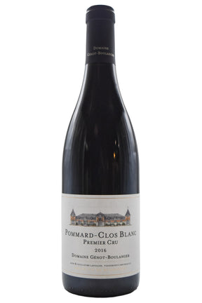 Bottle of Domaine Genot-Boulanger Pommard 1er Cru Clos Blanc 2016-Red Wine-Flatiron SF
