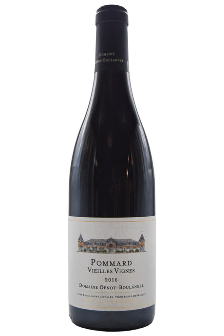 Bottle of Domaine Genot-Boulanger Pommard Vieilles Vignes 2016-Red Wine-Flatiron SF