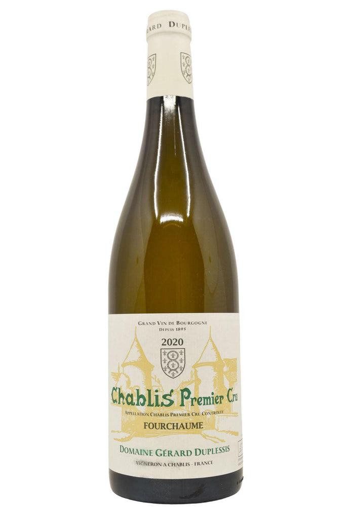 Bottle of Domaine Gerard Duplessis Chablis 1er Cru Fourchaume 2020-White Wine-Flatiron SF