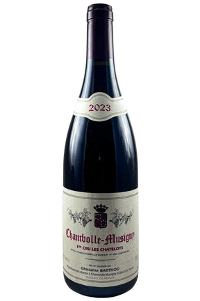 Bottle of Domaine Ghislaine Barthod Chambolle-Musigny 1er Cru Les Chatelots 2023 [NET]-Red Wine-Flatiron SF