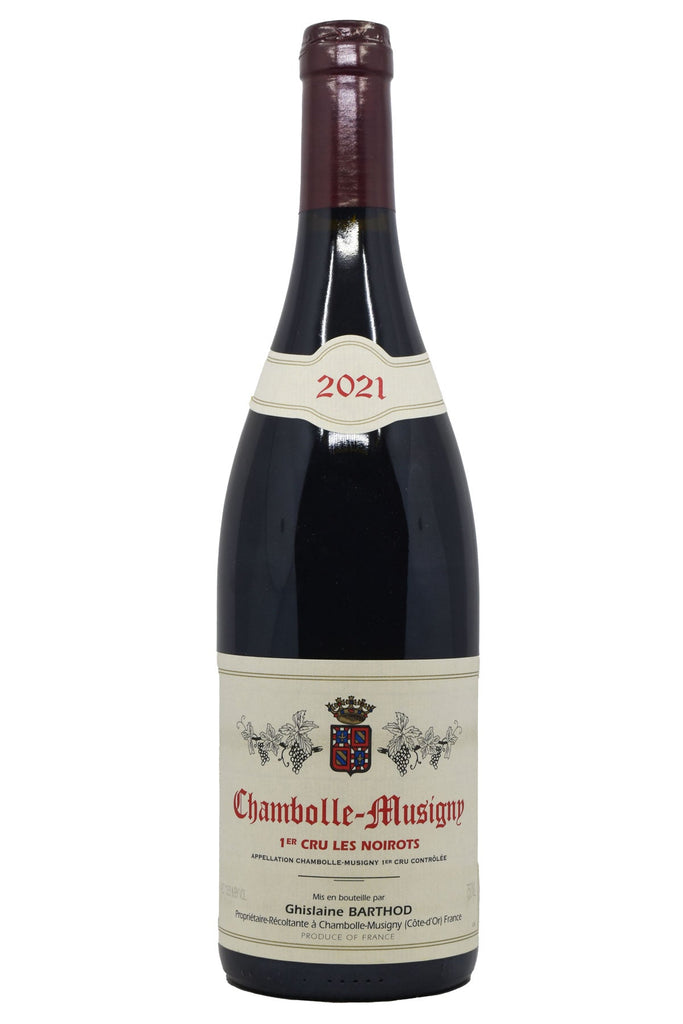 Bottle of Domaine Ghislaine Barthod Chambolle-Musigny 1er Cru Les Noirots 2021-Red Wine-Flatiron SF