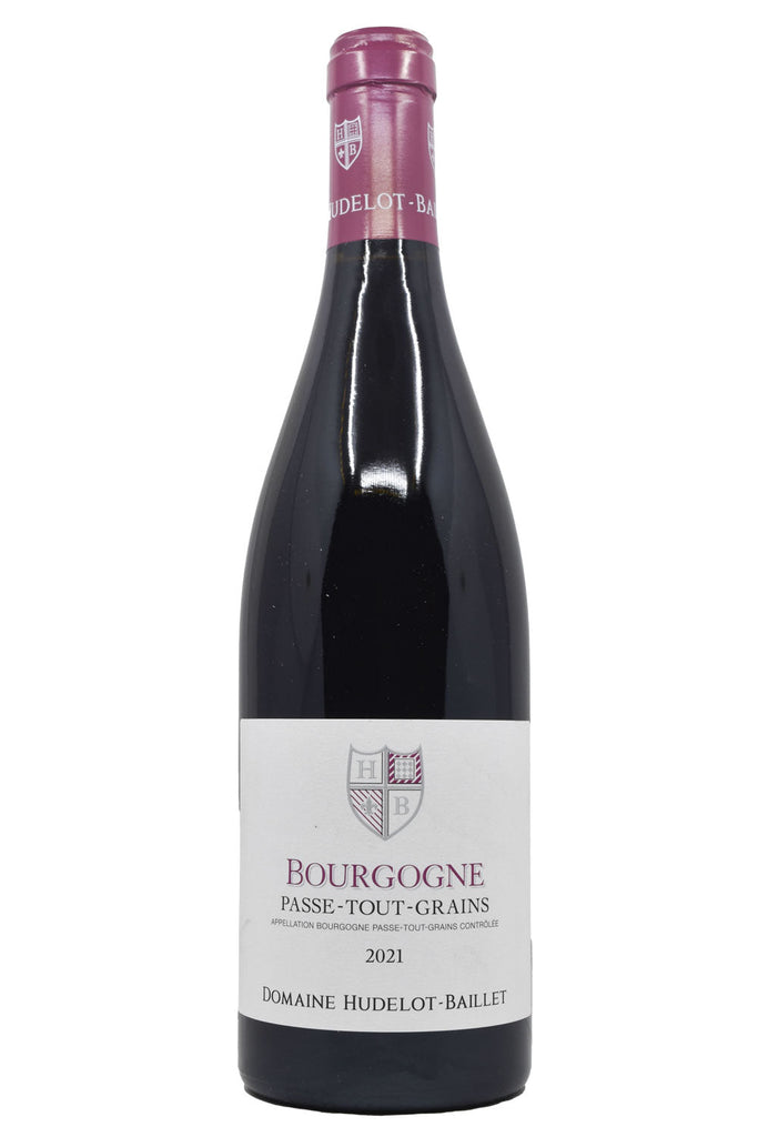 Bottle of Domaine Hudelot-Baillet Bourgogne Passetoutgrains 2021-Red Wine-Flatiron SF