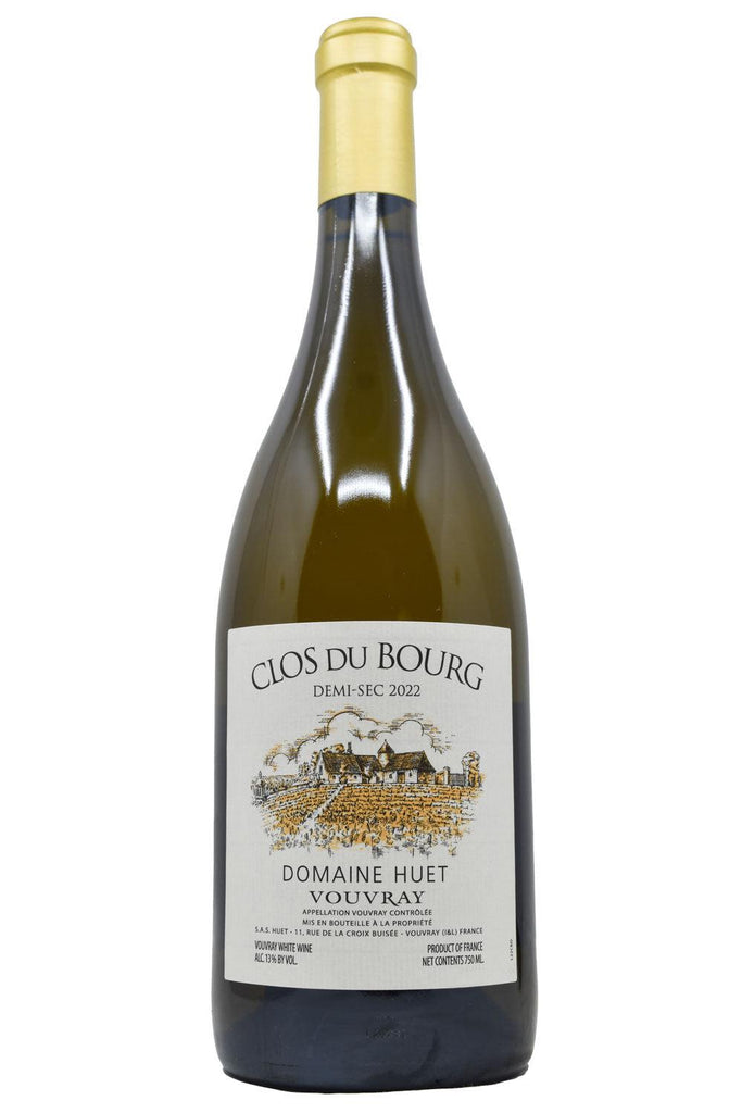 Bottle of Domaine Huet Vouvray Demi Sec Clos du Bourg 2022-White Wine-Flatiron SF