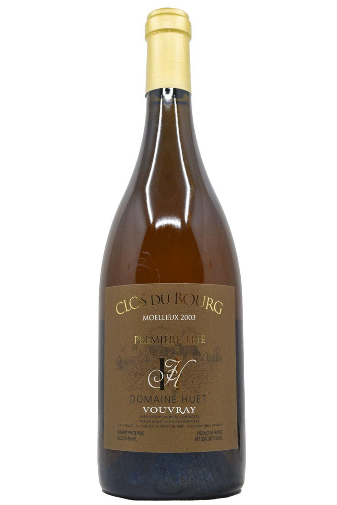 Bottle of Domaine Huet Vouvray Moelleux 1ere Trie Clos du Bourg [ex-domaine 2023] 2003-White Wine-Flatiron SF