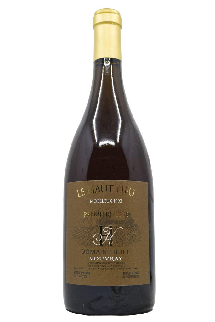 Bottle of Domaine Huet Vouvray Moelleux 1ere Trie Le Haut Lieu 1993-White Wine-Flatiron SF