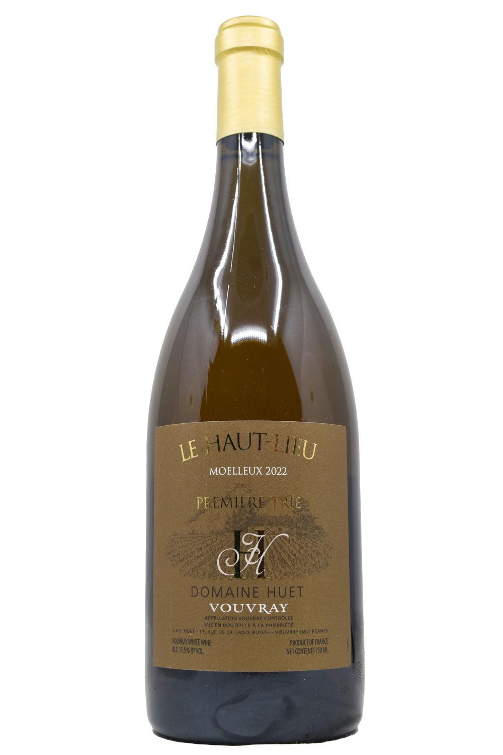 Bottle of Domaine Huet Vouvray Moelleux 1ere Trie Le Haut Lieu 2022-White Wine-Flatiron SF