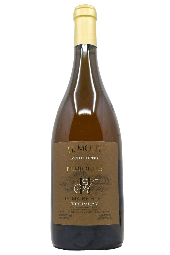 Bottle of Domaine Huet Vouvray Moelleux 1ere Trie Le Mont [ex-domaine 2023] 2003-White Wine-Flatiron SF