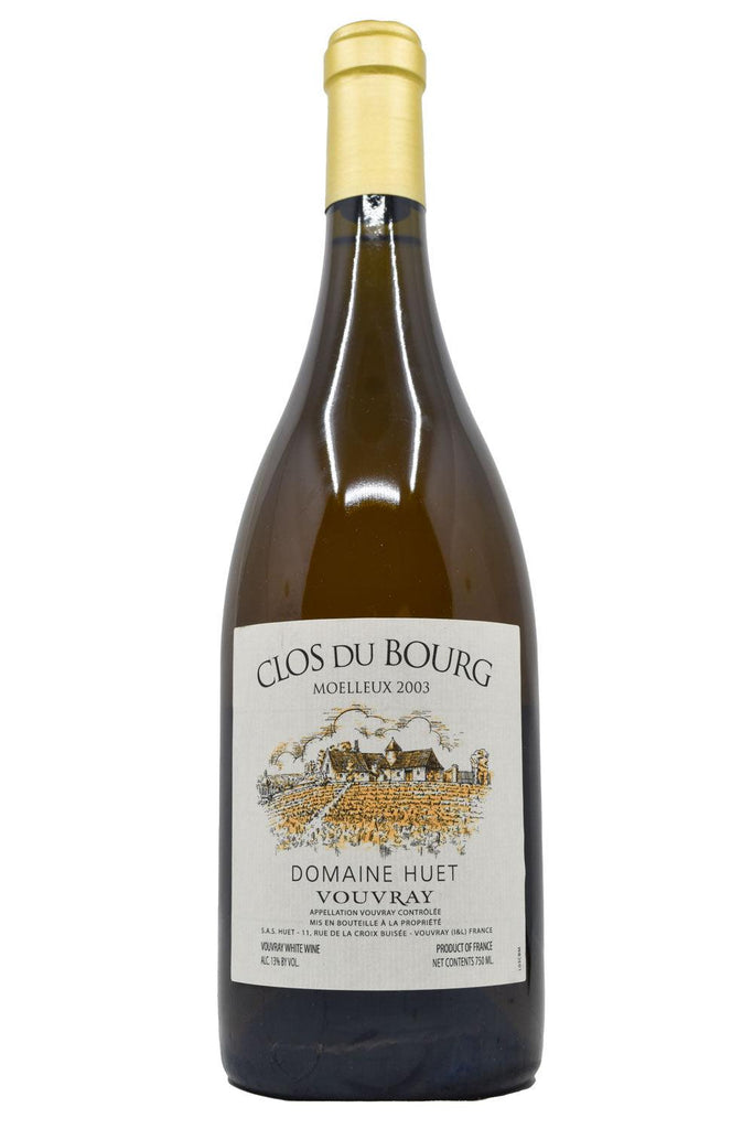 Bottle of Domaine Huet Vouvray Moelleux Clos du Bourg [ex-domaine 2023] 2003-White Wine-Flatiron SF