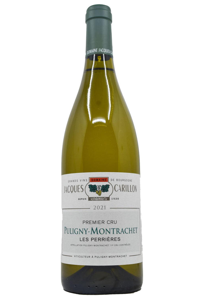 Bottle of Domaine Jacques Carillon Puligny-Montrachet 1er Cru Les Perrieres 2021-White Wine-Flatiron SF