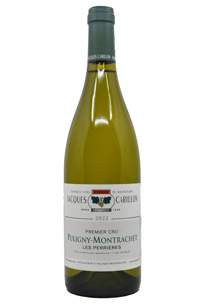 Bottle of Domaine Jacques Carillon Puligny-Montrachet 1er Cru Les Perrieres 2022-White Wine-Flatiron SF