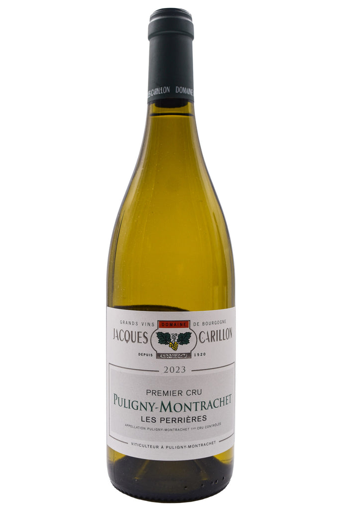 Bottle of Domaine Jacques Carillon Puligny-Montrachet 1er Cru Les Perrieres 2023-White Wine-Flatiron SF