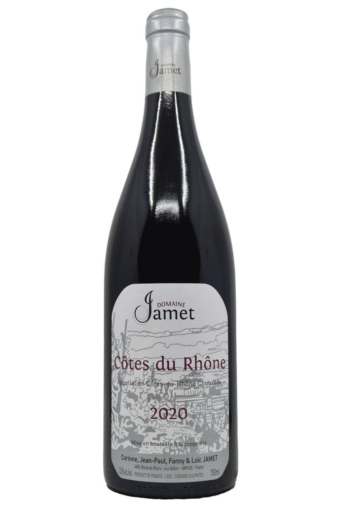 Bottle of Domaine Jamet Cotes du Rhone Rouge 2020-Red Wine-Flatiron SF