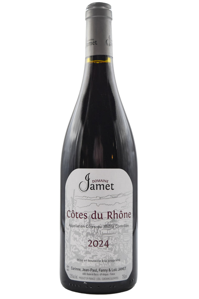 Bottle of Domaine Jamet Cotes du Rhone Rouge 2024-Red Wine-Flatiron SF
