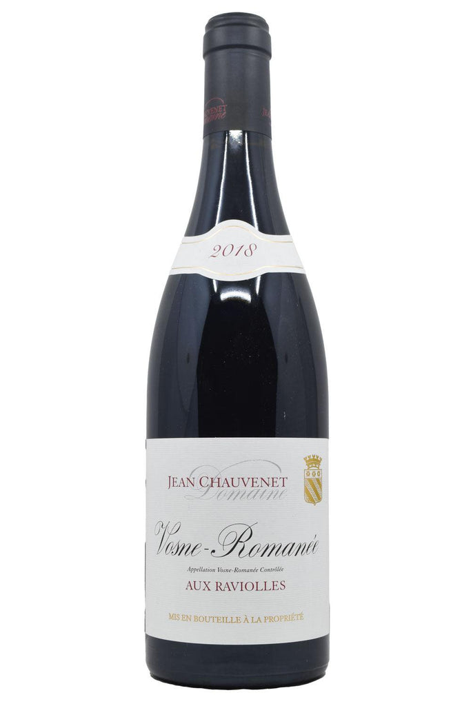 Bottle of Domaine Jean Chauvenet Vosne-Romanee Aux Raviolles 2018-Red Wine-Flatiron SF