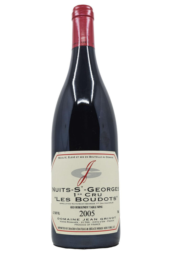 Bottle of Domaine Jean Grivot Nuits Saint Georges Aux Boudots 2005-Red Wine-Flatiron SF