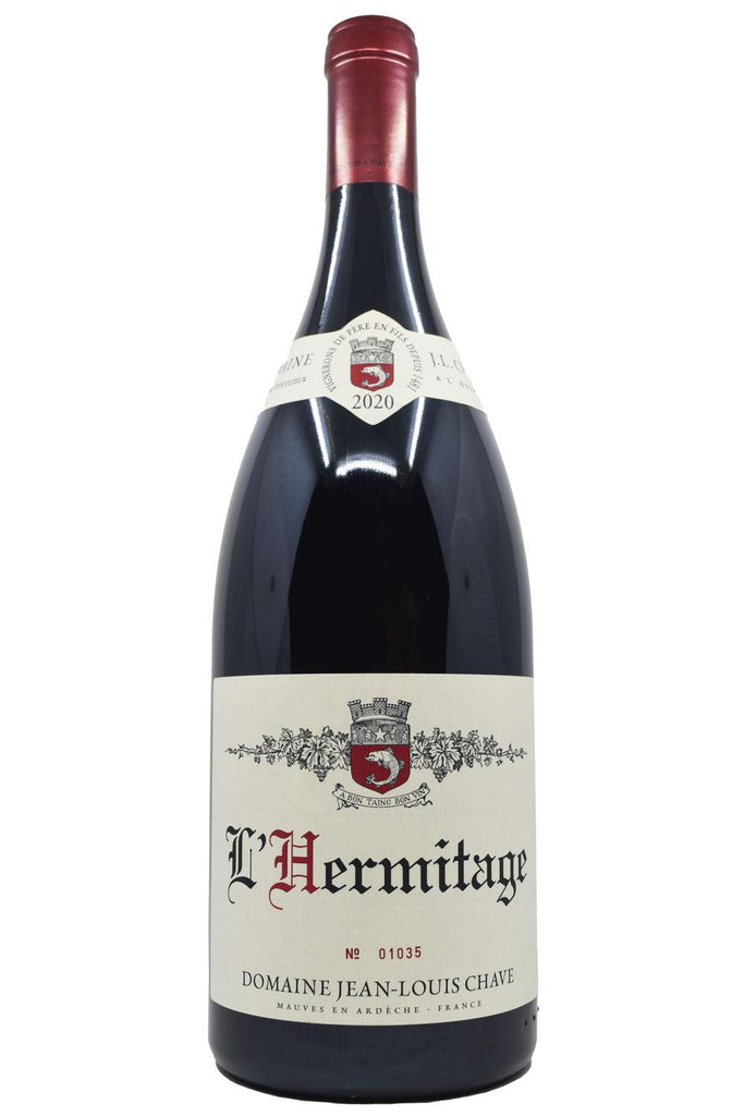 Bottle of Domaine Jean-Louis Chave Hermitage Rouge 2020 (1.5L)-Red Wine-Flatiron SF