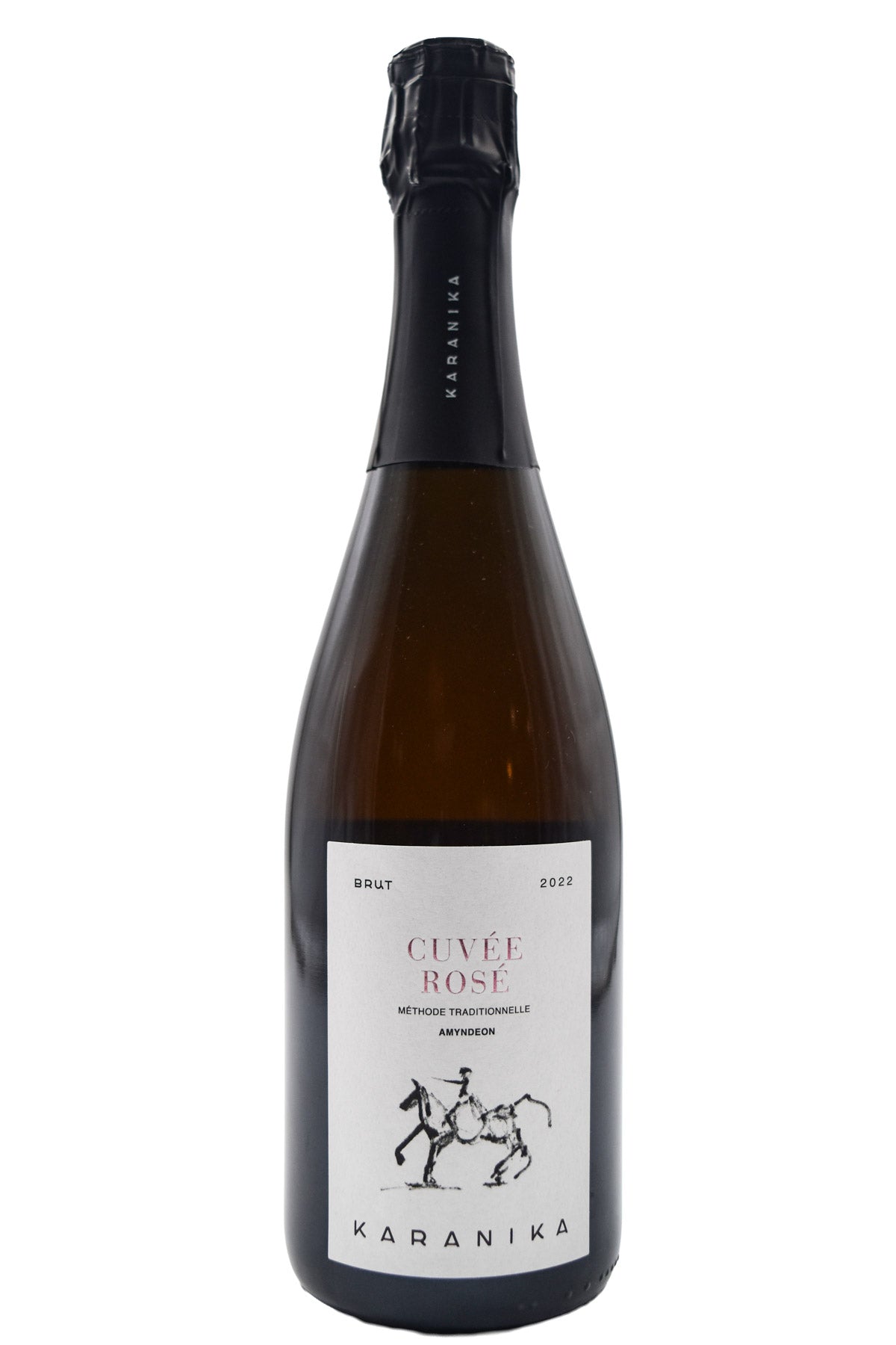 Bottle of Domaine Karanika Cuvee Rose Brut 2022-Sparkling Wine-Flatiron SF