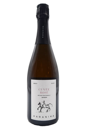 Bottle of Domaine Karanika Cuvee Rose Brut 2022-Sparkling Wine-Flatiron SF