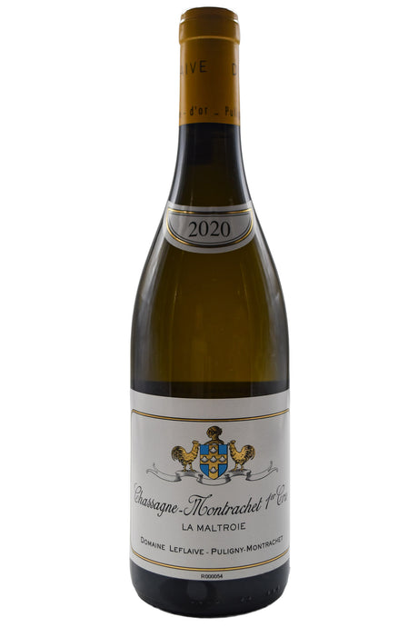Bottle of Domaine Leflaive Chassagne Montrachet 1er Cru La Maltroie 2020 [NET]-White Wine-Flatiron SF
