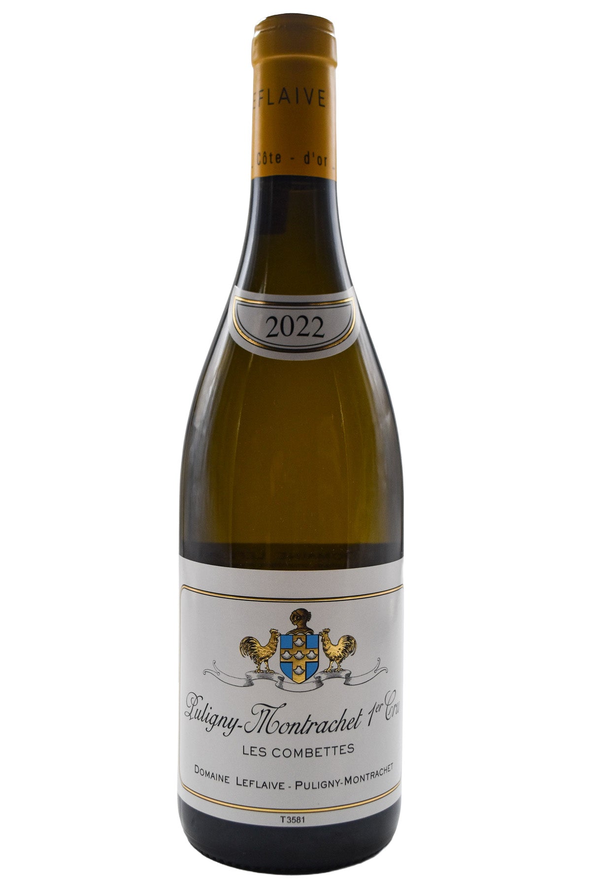 Bottle of Domaine Leflaive Puligny Montrachet 1er Cru Les Combettes 2022 [NET]-White Wine-Flatiron SF