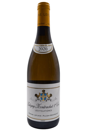 Bottle of Domaine Leflaive Puligny-Montrachet Folatieres 2020 [NET]-White Wine-Flatiron SF