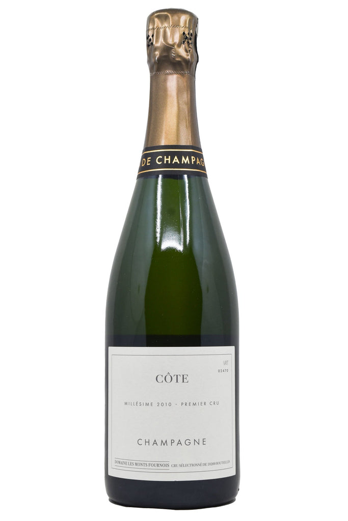 Bottle of Domaine Les Monts Fournois Champagne Blanc de Blancs 1er Cru Cote Vertus 2010-Sparkling Wine-Flatiron SF