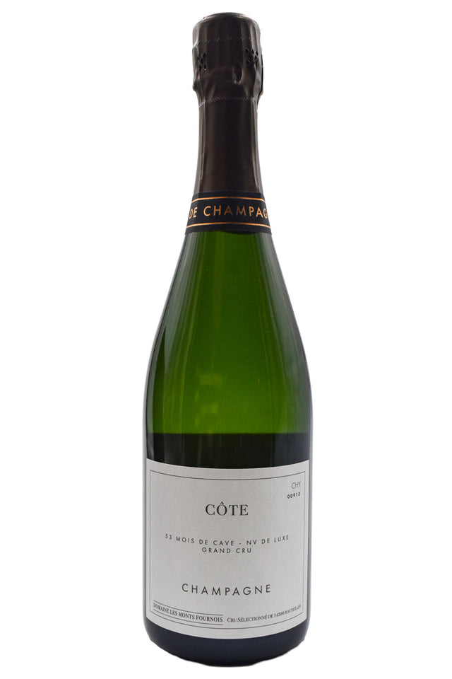 Bottle of Domaine Les Monts Fournois Champagne Brut Grand Cru Chouilly Cote NV-Sparkling Wine-Flatiron SF