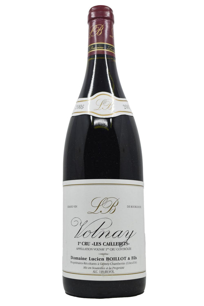 Bottle of Domaine Lucien Boillot & Fils Volnay Caillerets 1er Cru 2005-Red Wine-Flatiron SF