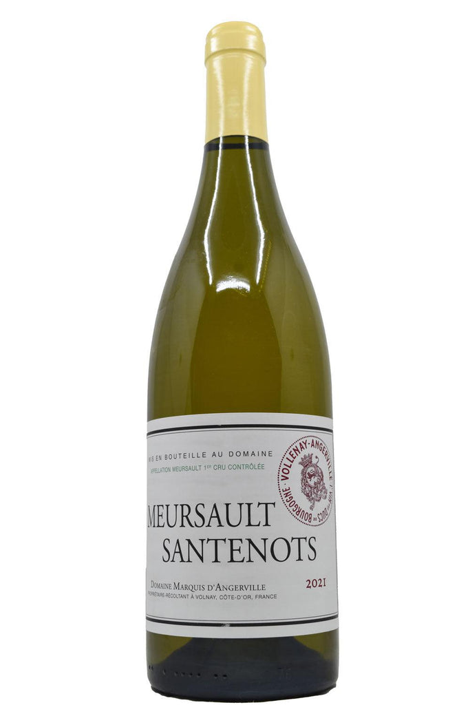 Bottle of Domaine Marquis d'Angerville Meursault 1er Cru Santenots 2021-White Wine-Flatiron SF