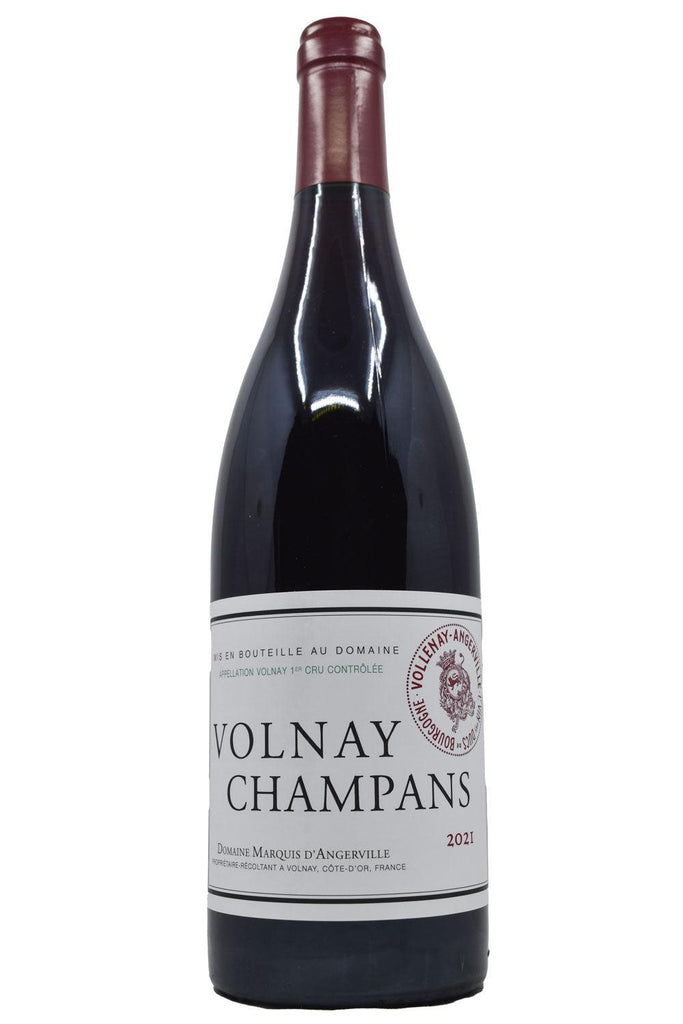 Bottle of Domaine Marquis d'Angerville Volnay 1er Cru Champans 2021-Red Wine-Flatiron SF