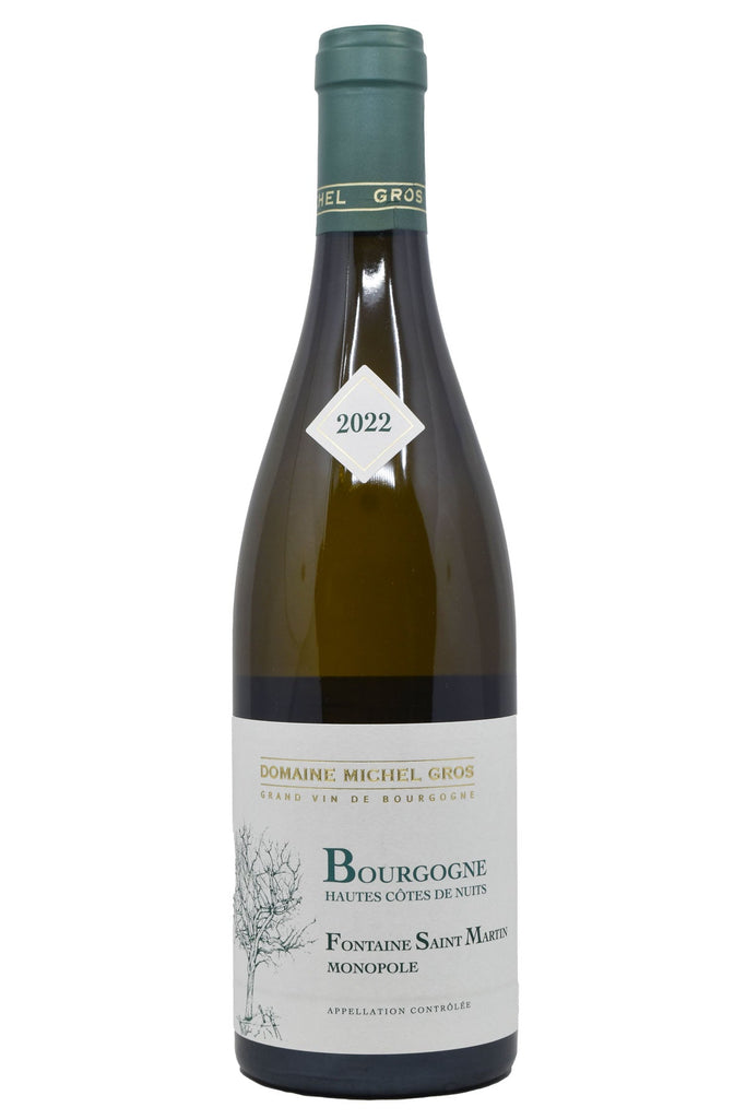 Bottle of Domaine Michel Gros Bourgogne Hautes Cotes de Nuits Blanc Fontaine Saint Martin 2022-White Wine-Flatiron SF