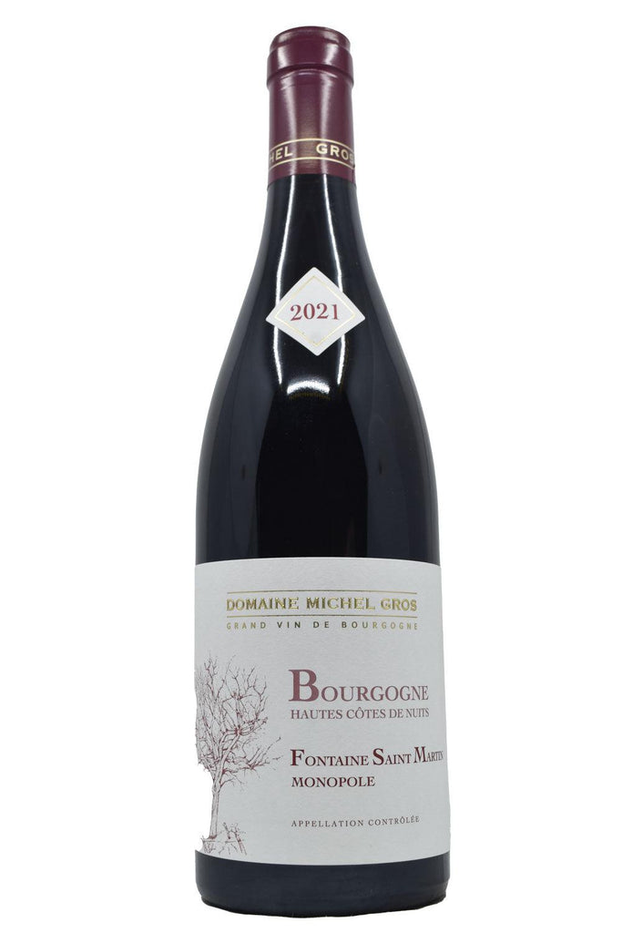 Bottle of Domaine Michel Gros Bourgogne Hautes Cotes de Nuits Rouge Fontaine Saint Martin 2021-Red Wine-Flatiron SF