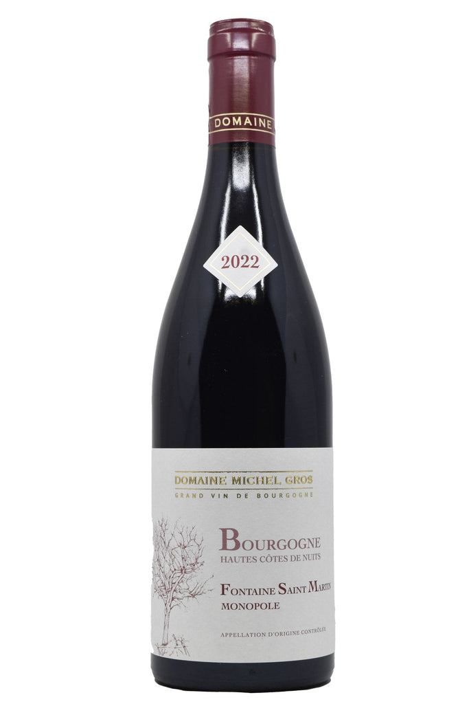 Bottle of Domaine Michel Gros Bourgogne Hautes Cotes de Nuits Rouge Saint Martin 2022-Red Wine-Flatiron SF