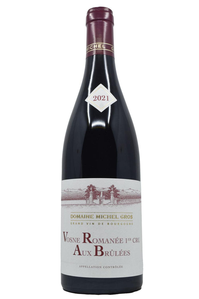 Bottle of Domaine Michel Gros Vosne Romanee 1er Cru Aux Brulees 2021-Red Wine-Flatiron SF