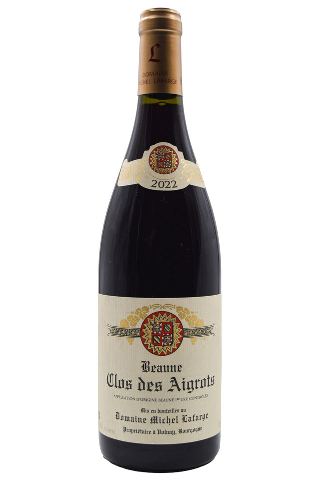 Bottle of Domaine Michel Lafarge Beaune 1er Cru Clos des Aigrots Rouge 2022-Red Wine-Flatiron SF