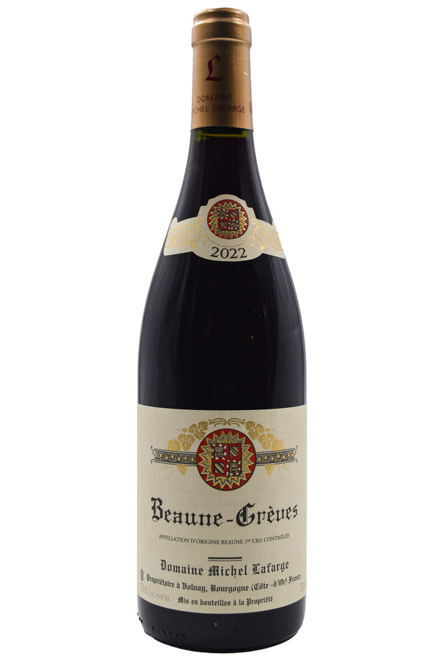Bottle of Domaine Michel Lafarge Beaune-Greves Rouge 2022-Red Wine-Flatiron SF