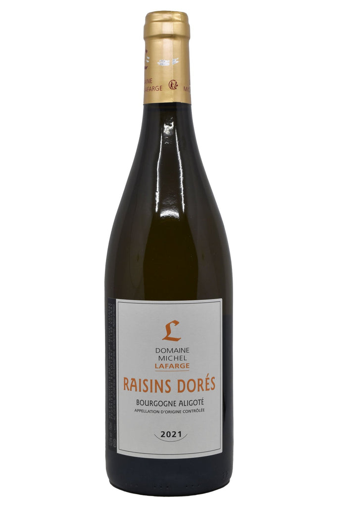 Bottle of Domaine Michel Lafarge Bourgogne Aligote Raisins Dores 2021-White Wine-Flatiron SF