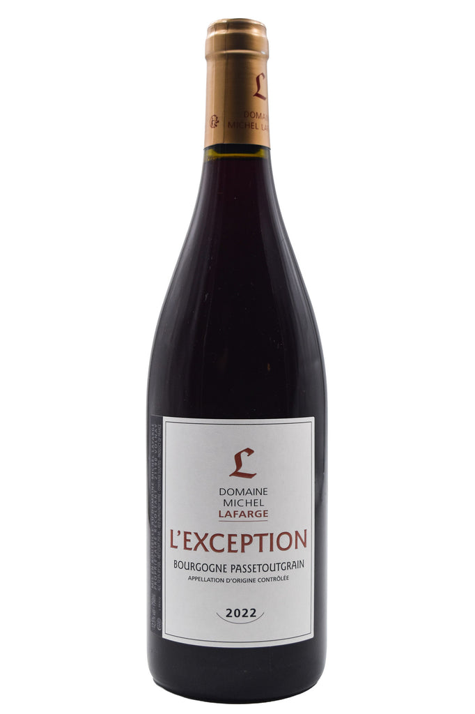 Bottle of Domaine Michel Lafarge Bourgogne Passetoutgrain L'Exception 2022-Red Wine-Flatiron SF