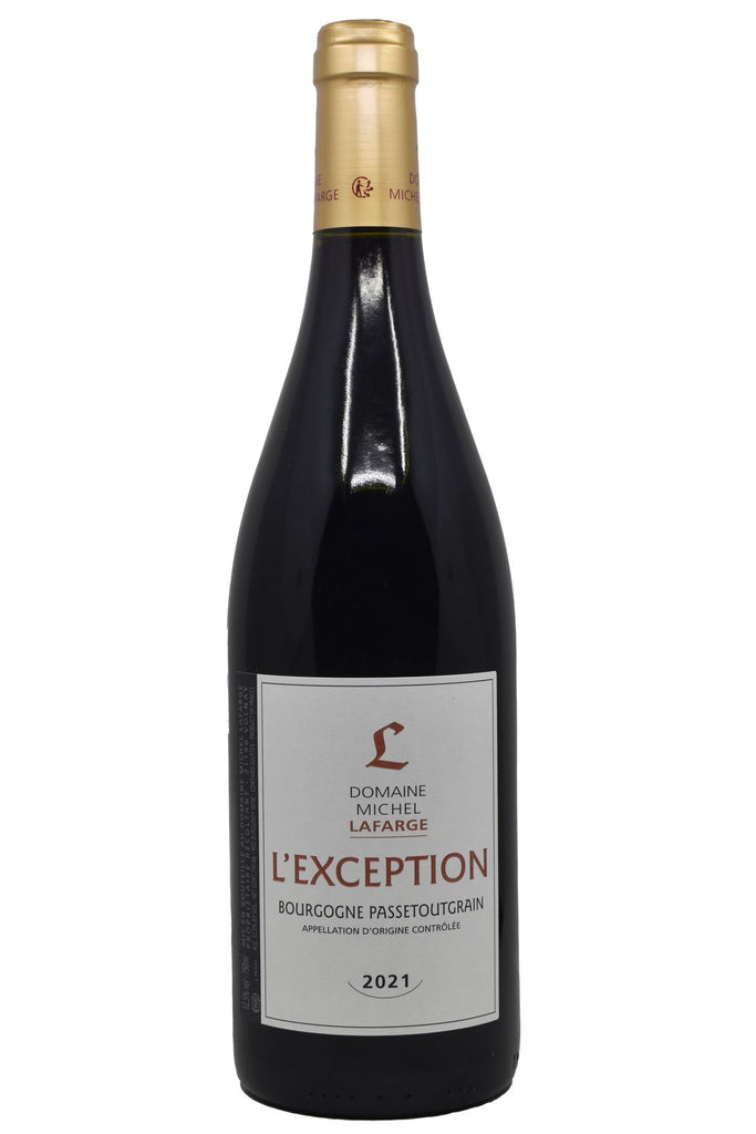 Bottle of Domaine Michel Lafarge Bourgogne Passetoutgrain l'Exception 2021-Red Wine-Flatiron SF