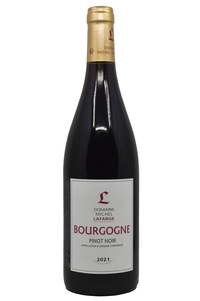 Bottle of Domaine Michel Lafarge Bourgogne Pinot Noir 2021-Red Wine-Flatiron SF