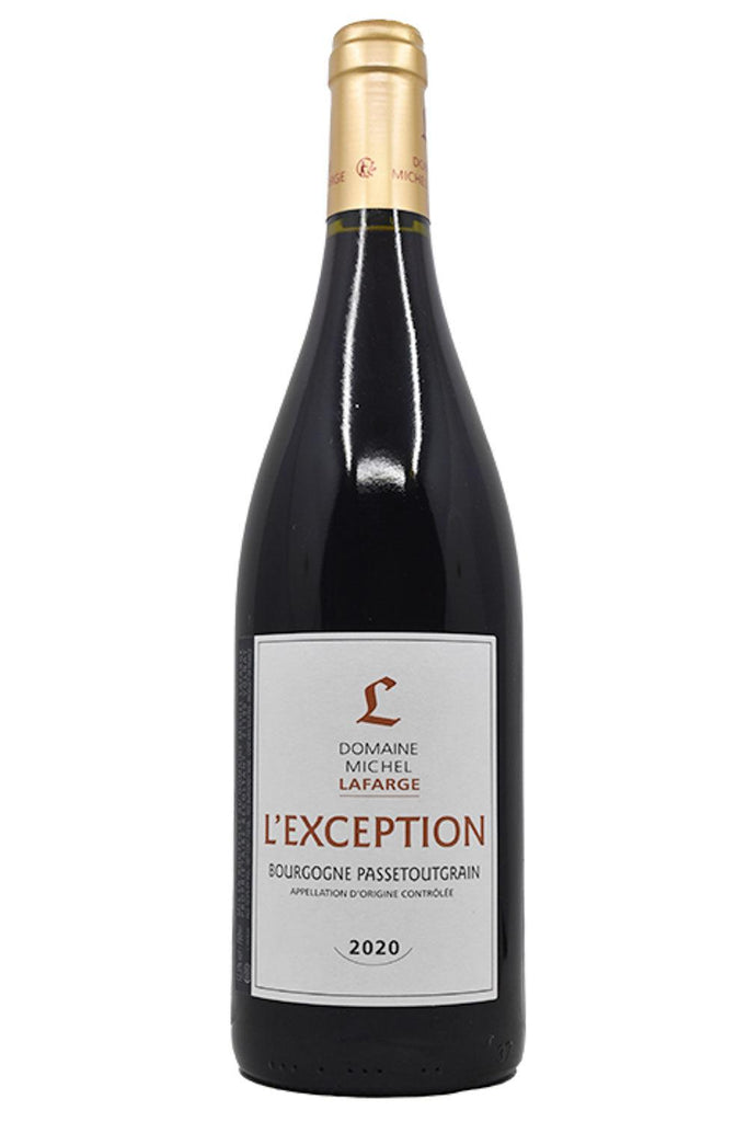 Bottle of Domaine Michel Lafarge L'exception Bourgogne Passetoutgrain 2020-Red Wine-Flatiron SF