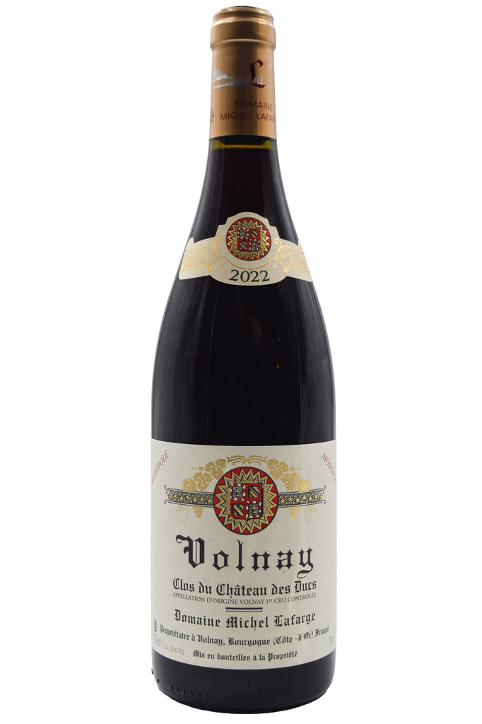 Bottle of Domaine Michel Lafarge Volnay 1er Cru Clos du Chateau des Ducs Monopole 2022-Red Wine-Flatiron SF