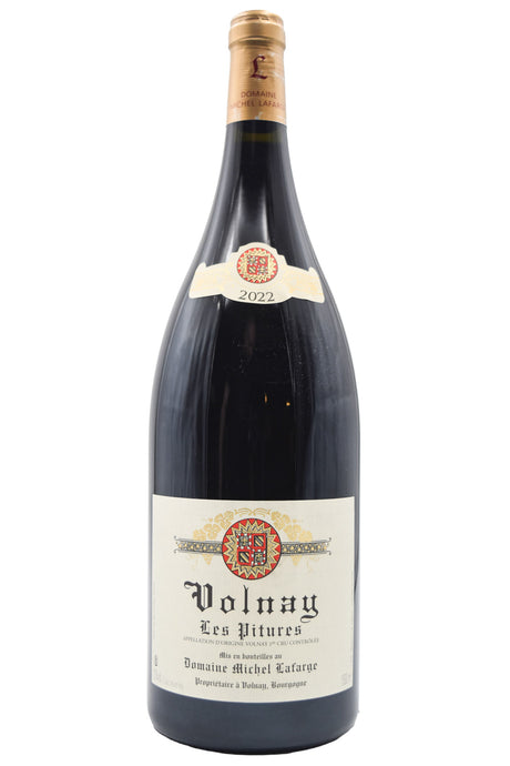 Bottle of Domaine Michel Lafarge Volnay 1er Cru Les Pitures 2022 (1.5L) [NET]-Red Wine-Flatiron SF